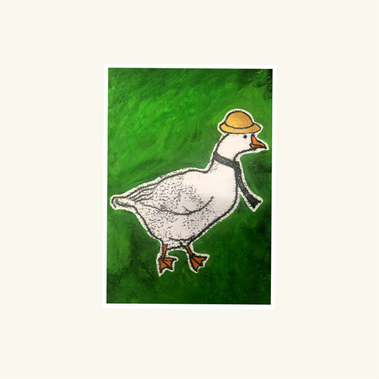 Postcard All Goose