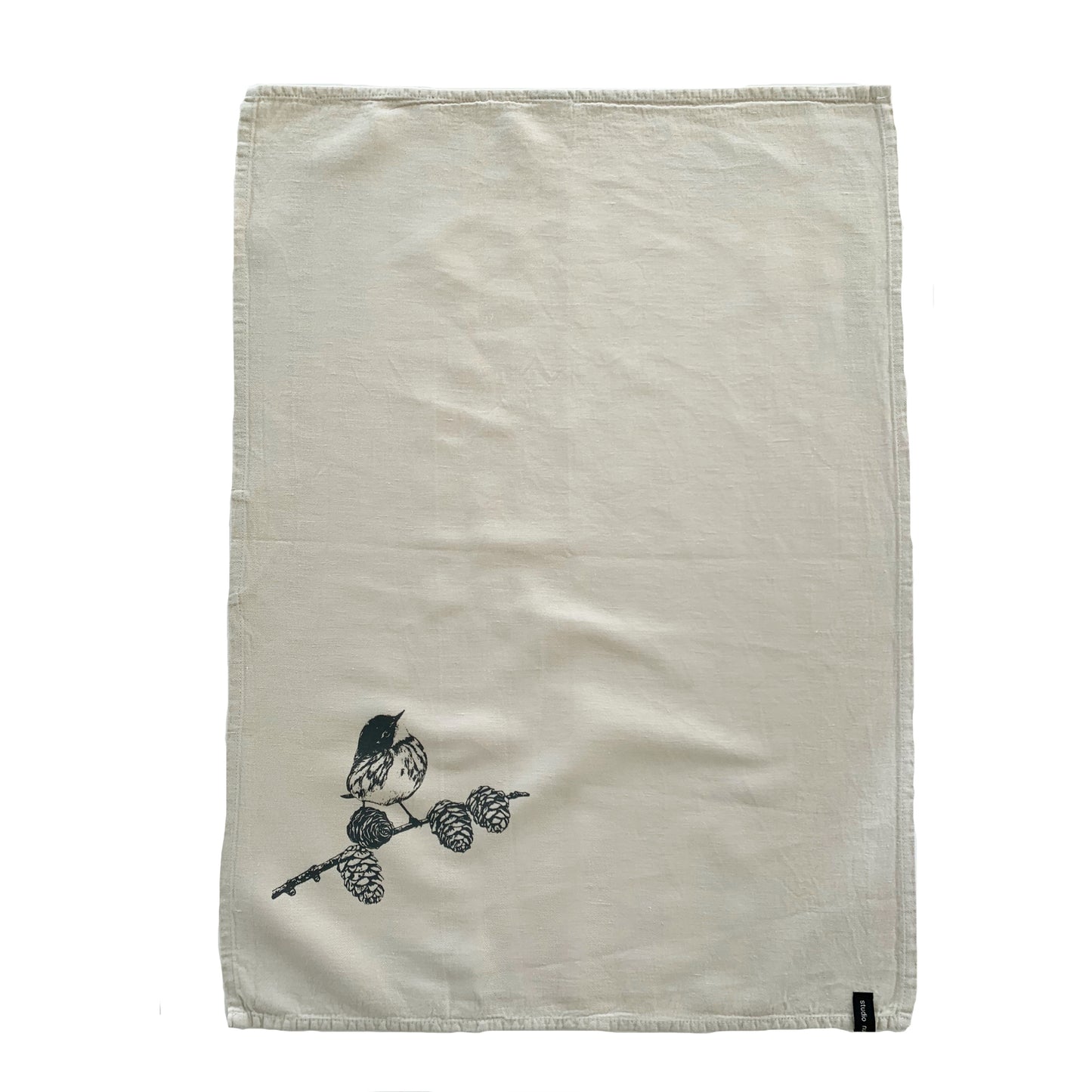 Tea towel Crowned Warbler